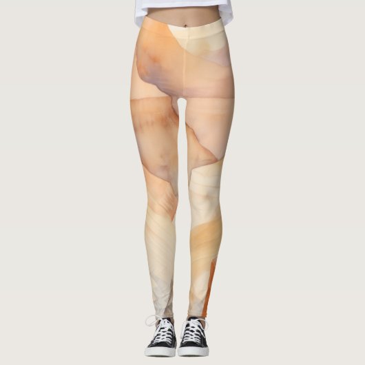 Leggings Aquarelle Desert Canyon (Devant)
