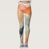 Leggings Aquarelle Desert Canyon (Devant)