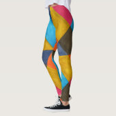 Leggings Aquarelle design créatif abstrait. (Gauche)