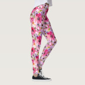 Leggings Aquarelle d'été Floral (Droite)