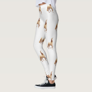 Leggings Aquarelle équestre Poney gallois et Cob