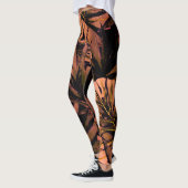 Leggings Aquarelle feuille tropicale, maillot de bain sans  (Gauche)