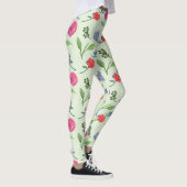 Leggings Aquarelle Florale (Droite)