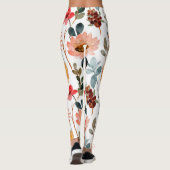Leggings Aquarelle florale (Dos)