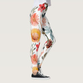 Leggings Aquarelle florale (Droite)