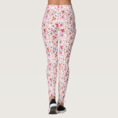 Leggings Aquarelle florale moderne (Dos)