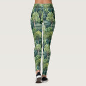 Leggings Aquarelle forestière sans fin (Dos)