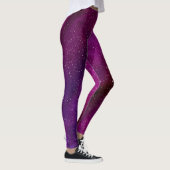 Leggings Aquarelle Galaxies rose violet (Droite)