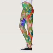 Leggings Aquarelle géométrique Motifs inspirés (Gauche)
