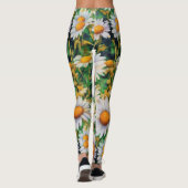 Leggings Aquarelle Jardin Fleurs Faisy (Dos)