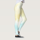 Leggings Aquarelle jaune Aqua (Droite)