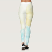 Leggings Aquarelle jaune Aqua (Dos)