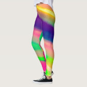 Leggings Aquarelle LGBT Pride Arc-en-ciel (Gauche)
