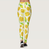 Leggings Aquarelle motif d'automne (Dos)