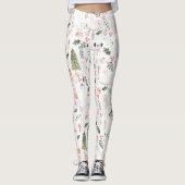 Leggings Aquarelle Nutcracker Holiday (Devant)