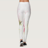Leggings Aquarelle Pastel Floral (Dos)