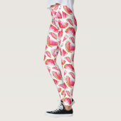 Leggings Aquarelle pastèque 1 (Gauche)
