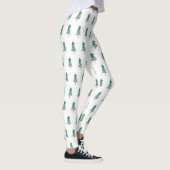 Leggings Aquarelle Pine Tree Noël (Droite)