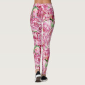Leggings Aquarelle Pink Peonies (Dos)