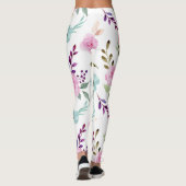 Leggings Aquarelle rose (Dos)