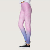 Leggings Aquarelle rose Ombre (Gauche)