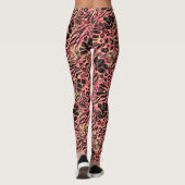 Leggings Aquarelle Safari animal Imprimer (Dos)