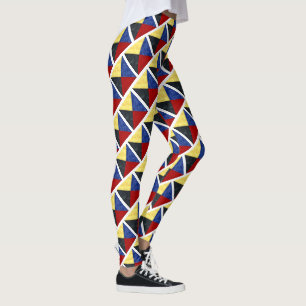 Leggings Aquarelle Signal nautique Pavillon maritime