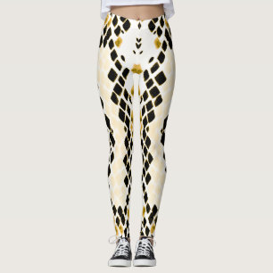 Leggings Aquarelle Snakeskin : Grunge Exotic Motif