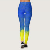 Leggings Aquarelle Ukraine (Dos)