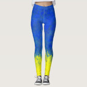 Leggings Aquarelle Ukraine (Devant)