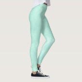 Leggings Aquarelle verte en bon état vert clair (Droite)