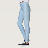 Leggings Aquarelle verticale Pastel Abstrait (Gauche)