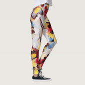Leggings Aquarelles Art numérique Abstrait (Droite)
