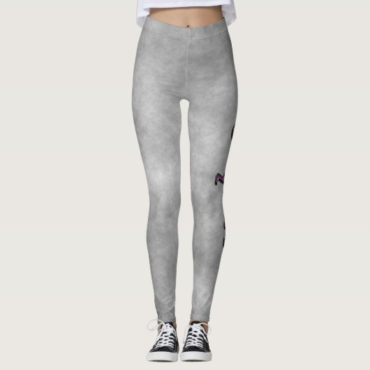 Leggings Aquarius in Amethyst Gemstone (Devant)