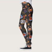 Leggings Aquatic animals pattern | ocean underwater life 11 (Gauche)