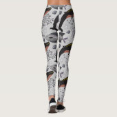 Leggings Aquatic animals pattern | ocean underwater life 22 (Dos)