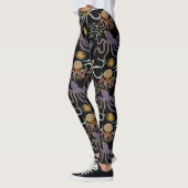 Leggings Aquatic animals pattern | ocean underwater life 29 (Gauche)