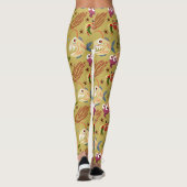 Leggings Aquatic animals pattern | ocean underwater life 31 (Dos)