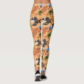 Leggings Aquatic animals pattern | ocean underwater life 32 (Dos)