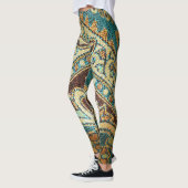 Leggings Arabesque Fabric : Arabe Oriental Design (Gauche)