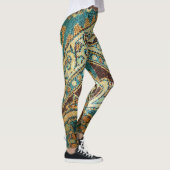 Leggings Arabesque Fabric : Arabe Oriental Design (Droite)