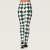 Leggings Araignée À damiers radioactive (Dos)