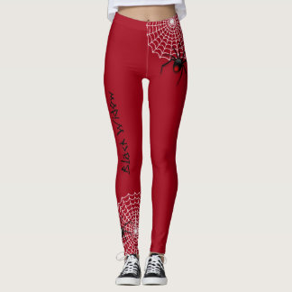 Leggings Araignée noire