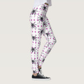 Leggings Araignées avec des points violets Halloween (Droite)