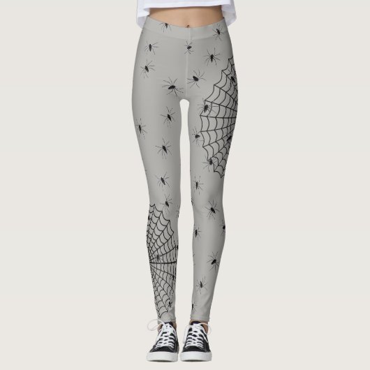 Leggings Araignées déplaisantes et araignées Web (Devant)