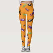 Leggings Araignées d'Halloween (2) (Devant)