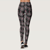 Leggings Araignées roses et araignées (Dos)