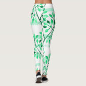 Leggings Arborescence avec feuilles (Dos)