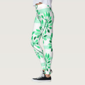 Leggings Arborescence avec feuilles (Gauche)