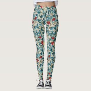 Leggings Arbre à fruits rouges, William Morris